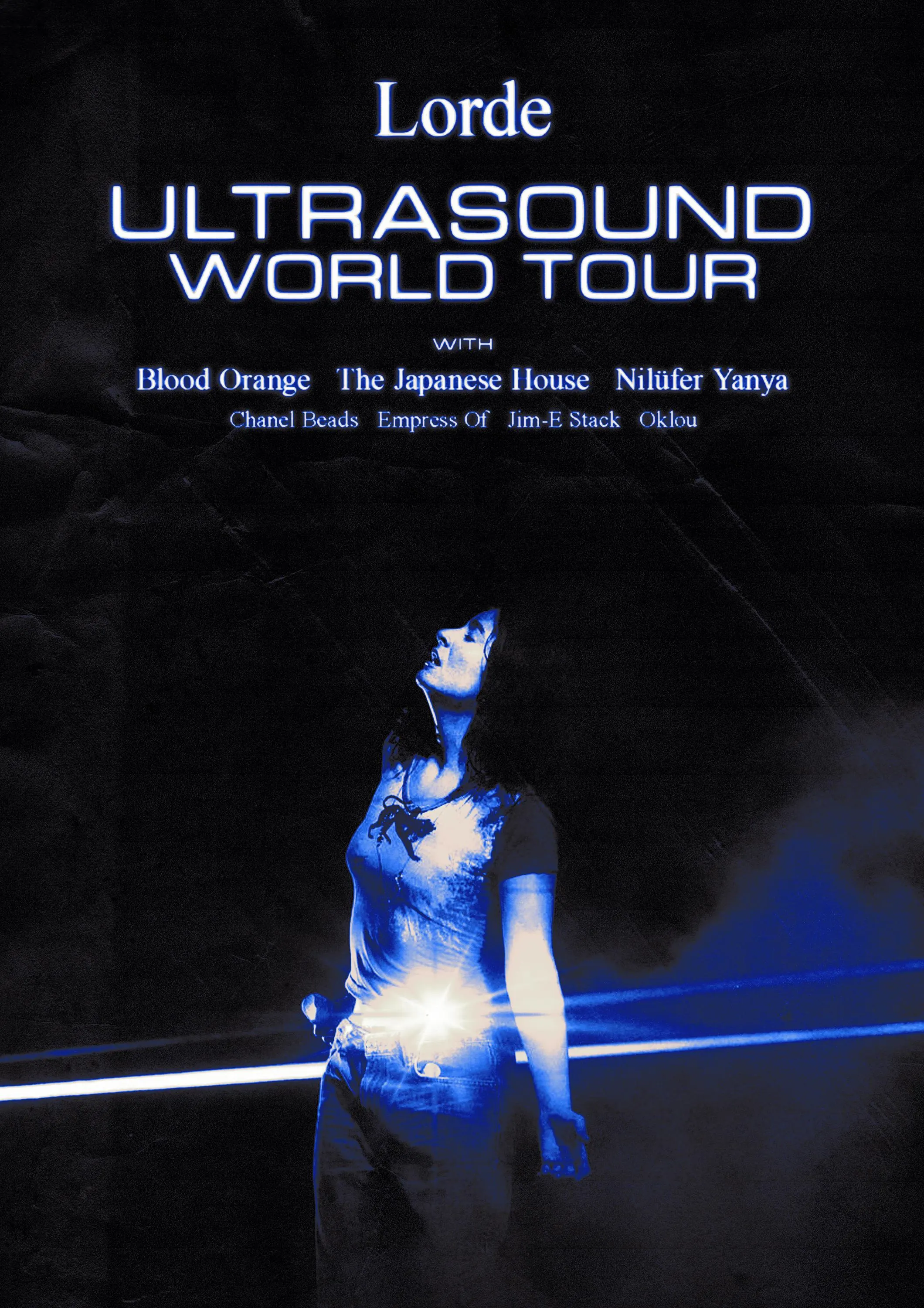 Lorde 2026 tour poster